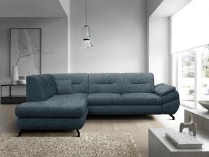 ROHOVÁ SEDAČKA, textil, modrá MID.YOU - Sedací soupravy, Online Only