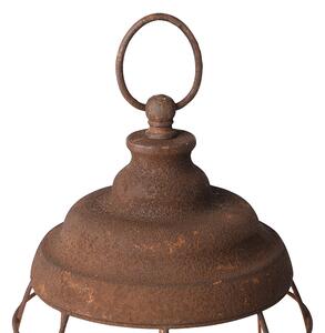 Rustikální stolní lampa rez - Lentera