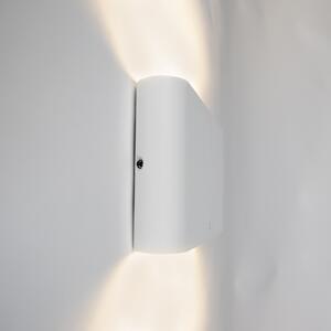 Moderní venkovní nástěnné svítidlo bílé 17,5 cm včetně LED IP65 - Batt