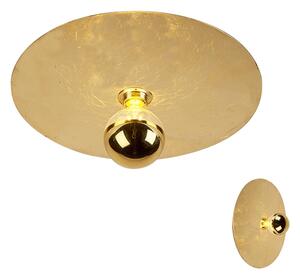 Moderní stropní lampa zlatá 40cm - Disque