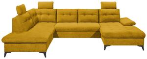 SEDACÍ SOUPRAVA, textil, žlutá MID.YOU - Sedací soupravy, Online Only