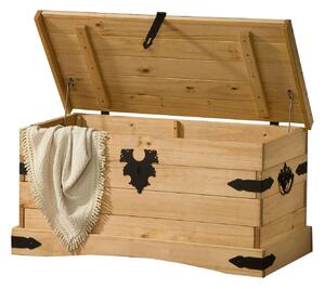 Sob nábytek - Dřevěná truhla Corona borovice - 16451