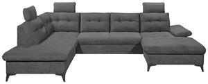 SEDACÍ SOUPRAVA, textil, barvy grafitu MID.YOU - Sedací soupravy, Online Only