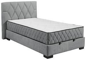 AMERICKÁ POSTEL, 120/200 cm, antracitová MID.YOU - Postele s úložným prostorem, Online Only