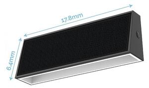 Viking - LED Solární nástěnné svítidlo LED/1,3W/3,7V IP44 4000K 2000 mAh