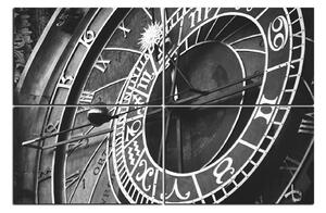 Obraz na plátně - Pražský orloj 1113QE (90x60 cm)