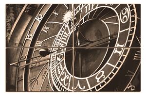 Obraz na plátně - Pražský orloj 1113FE (90x60 cm)