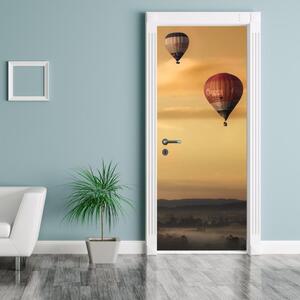 Fototapeta na dveře - Létající balóny (95x205cm)
