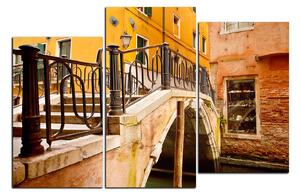 Obraz na plátně - Malý most v Benátkách 1115C (150x100 cm)