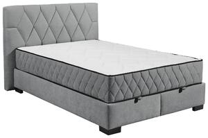 AMERICKÁ POSTEL, 140/200 cm, antracitová MID.YOU - Postele s úložným prostorem, Online Only