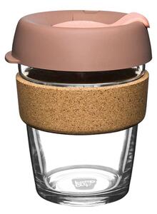 Skleněný hrnek KeepCup Brew Cork Frappe M, 340 ml