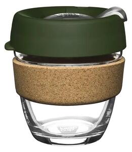 Skleněný hrnek KeepCup Brew Cork Pine S, 227 ml