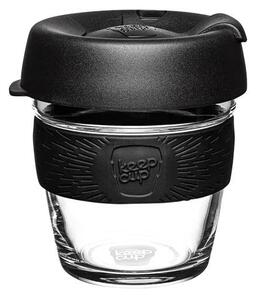 Skleněný hrnek KeepCup Brew Black XS, 177 ml