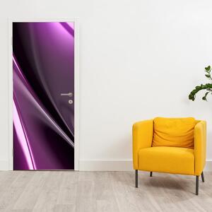 Fototapeta na dveře - fialová abstrakce (95x205cm)
