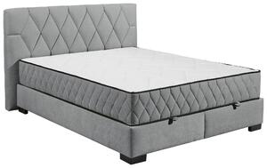 AMERICKÁ POSTEL, 160/200 cm, antracitová MID.YOU - Postele s úložným prostorem, Online Only