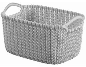 Curver Košík KNIT S, 3l šedý CURVER