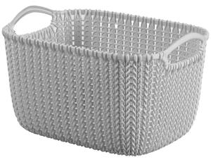 Curver Košík KNIT M, 8l šedý CURVER