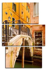Obraz na plátně - Malý most v Benátkách - obdélník 7115C (90x60 cm)