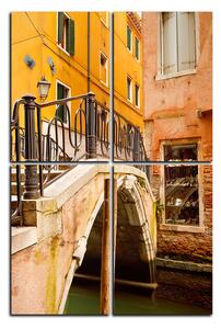 Obraz na plátně - Malý most v Benátkách - obdélník 7115D (120x80 cm)