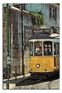 Obraz na plátně - Historická tramvaj - obdélník 7121A (90x60 cm )