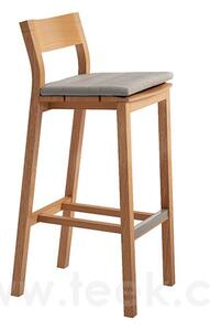 Tribu Teaková barová židle Kos, Tribu, výška sedu 78 cm