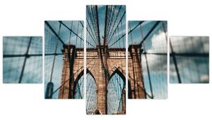 Obraz - Brooklynský most (125x70 cm)