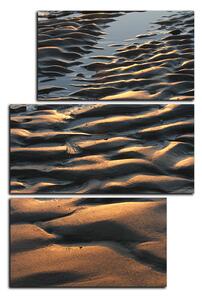 Obraz na plátně - Písek s texturou - obdélník 7128D (90x60 cm)