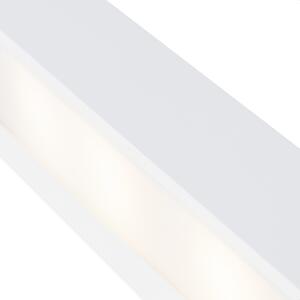 Designová podlouhlá nástěnná lampa bílá 35 cm - Houx