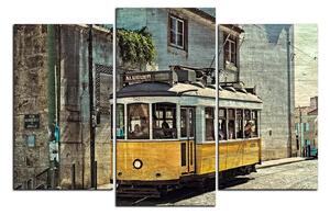 Obraz na plátně - Historická tramvaj 1121C (105x70 cm)