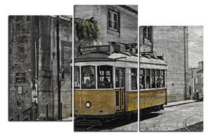 Obraz na plátně - Historická tramvaj 1121QD (120x80 cm)