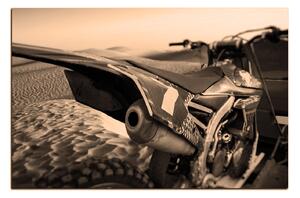Obraz na plátně - Moto freestyle 1124FA (60x40 cm)