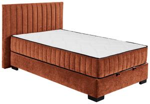 AMERICKÁ POSTEL, 120/200 cm, koňaková MID.YOU - Postele s úložným prostorem, Online Only