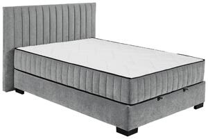 AMERICKÁ POSTEL, 140/200 cm, antracitová MID.YOU - Postele s úložným prostorem, Online Only