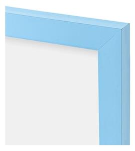 Světle modrý plastový rámeček 17x22 cm