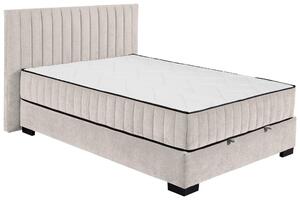 AMERICKÁ POSTEL, 140/200 cm, béžová MID.YOU - Postele s úložným prostorem, Online Only