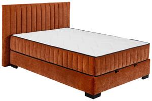 AMERICKÁ POSTEL, 140/200 cm, koňaková MID.YOU - Postele s úložným prostorem, Online Only