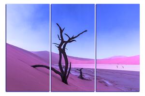 Obraz na plátně - Mrtvý strom v dunách 1130FB (150x100 cm)