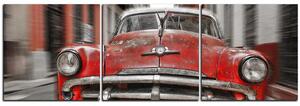 Obraz na plátně - Klasické americké auto - panoráma 5123FB (150x50 cm)