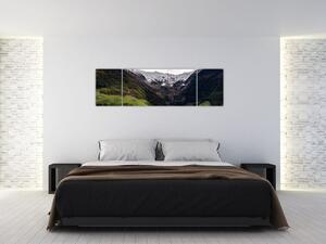 Obraz - Údolí pod horami (170x50 cm)