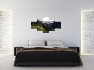 Obraz - Údolí pod horami (125x70 cm)
