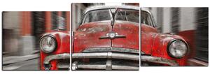 Obraz na plátně - Klasické americké auto - panoráma 5123FD (150x50 cm)