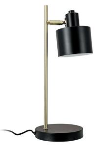Stolní lampa Dyberg Larsen, Ocean, Černá, Ložnice, Kov, Skandinávský