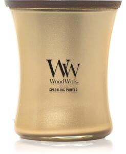 Woodwick Precious Metals Sparkling Pomelo vonná svíčka 275 g