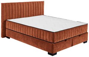 AMERICKÁ POSTEL, 160/200 cm, koňaková MID.YOU - Postele s úložným prostorem, Online Only