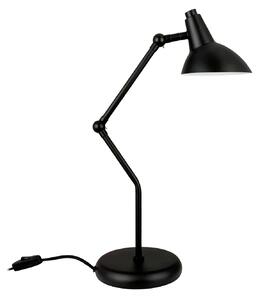 Stolní lampa Dyberg Larsen, Vela, Černá, Obývací pokoj, Kov, Skandinávský