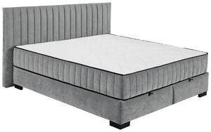 AMERICKÁ POSTEL, 180/200 cm, antracitová MID.YOU - Postele s úložným prostorem, Online Only