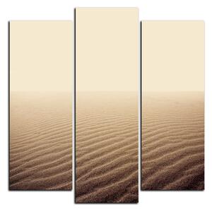 Obraz na plátně - Písek v poušti - čtverec 3127C (75x75 cm)