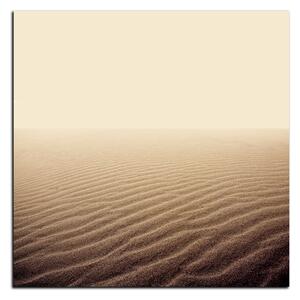 Obraz na plátně - Písek v poušti - čtverec 3127A (50x50 cm)