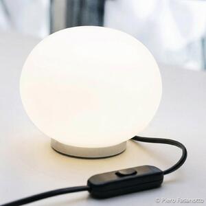 Stolní lampa FLOS, GLO-BALL, stmívatelné, Bílá, Obývací pokoj, Sklo, Design