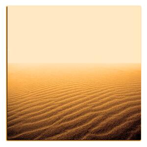 Obraz na plátně - Písek v poušti - čtverec 3127FA (50x50 cm)